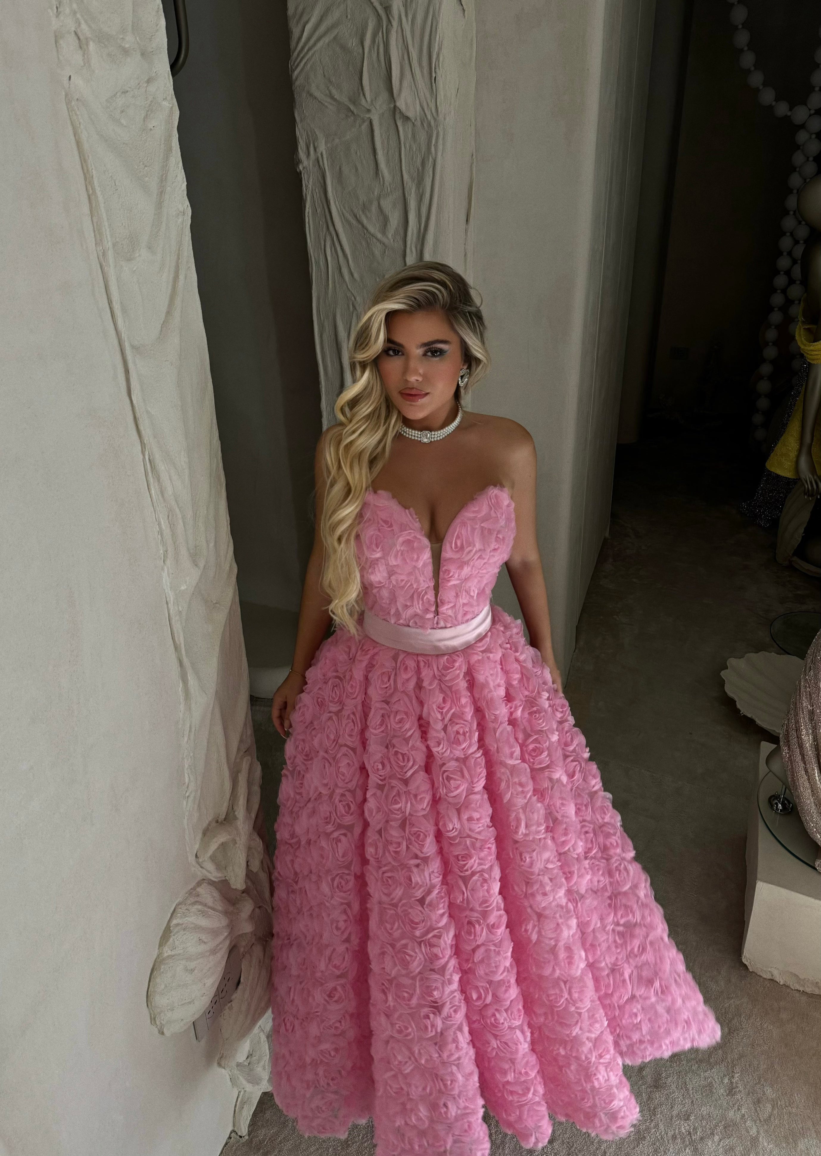 ROSE PETAL GOWN