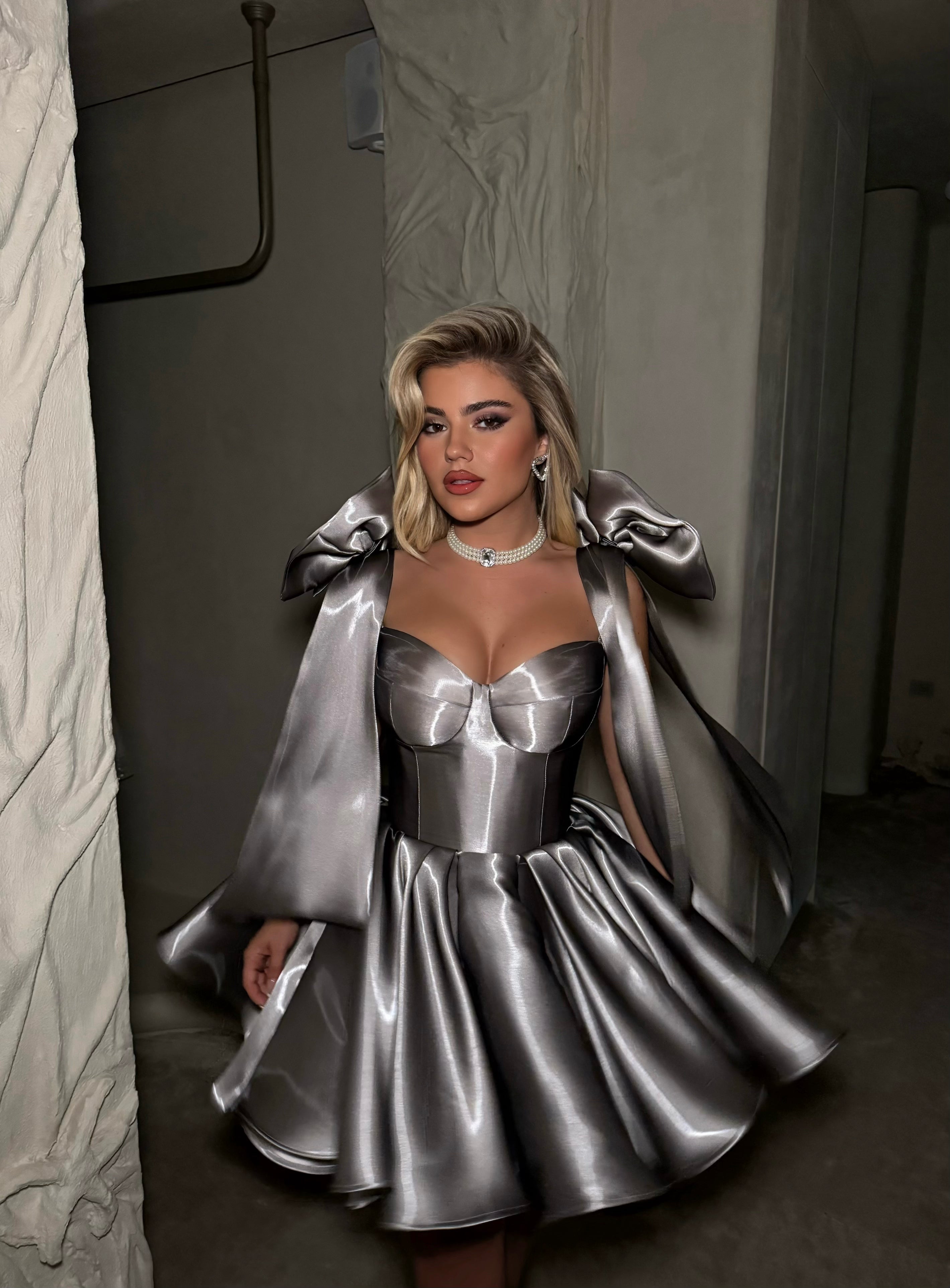 THE METALLIC RADIANCE DRESS