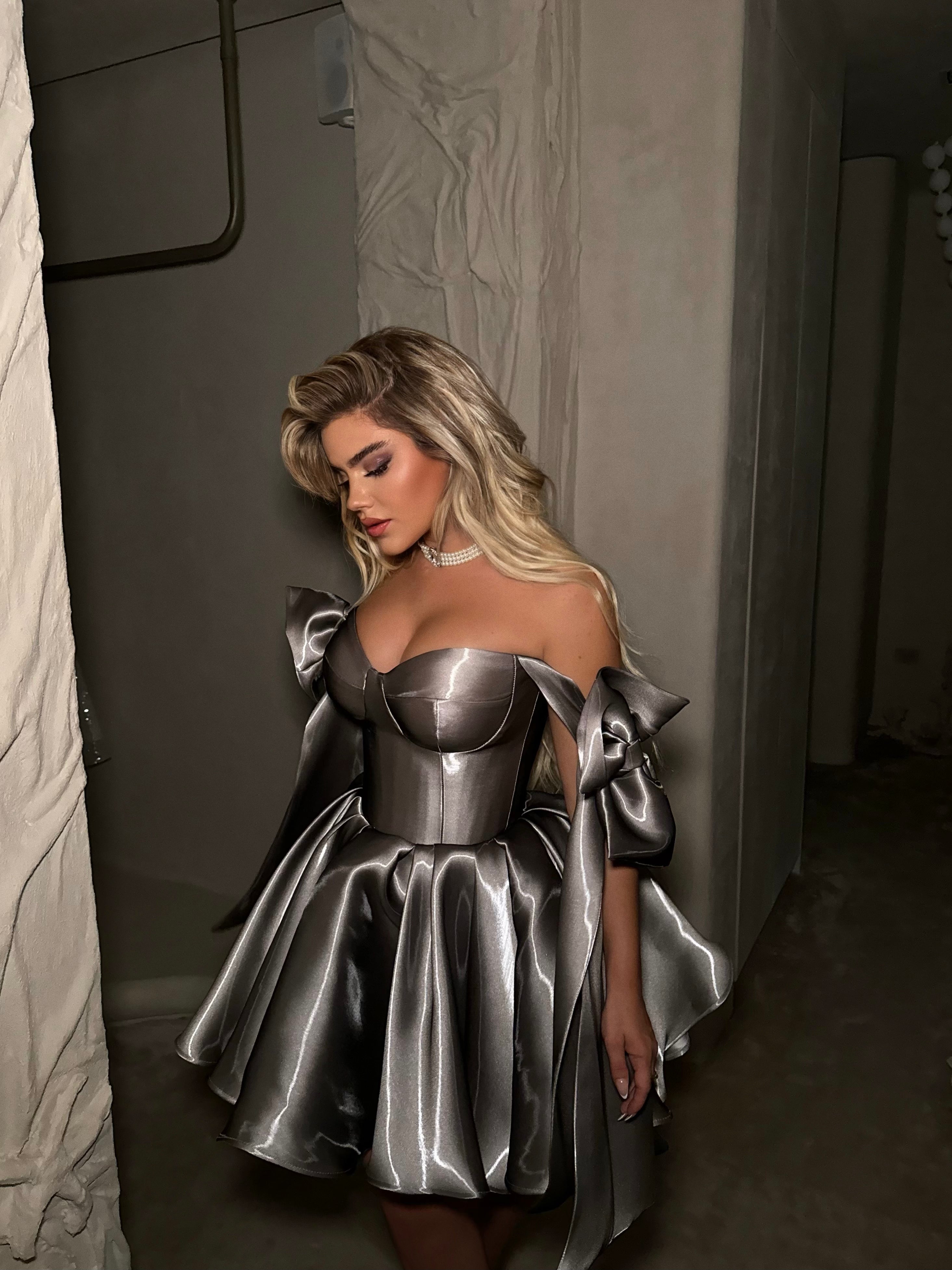 THE METALLIC RADIANCE DRESS