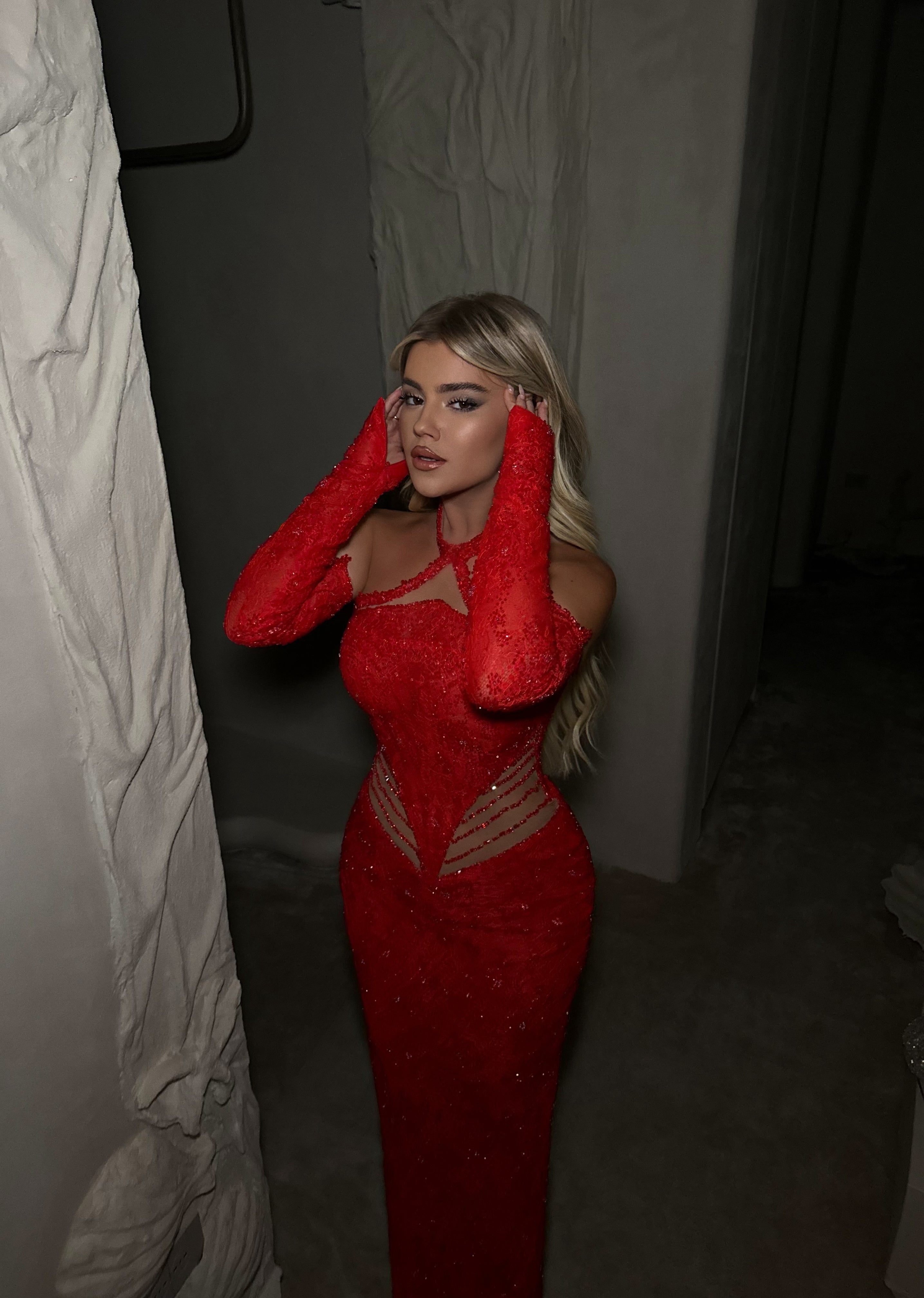 RADIANCE RED GOWN