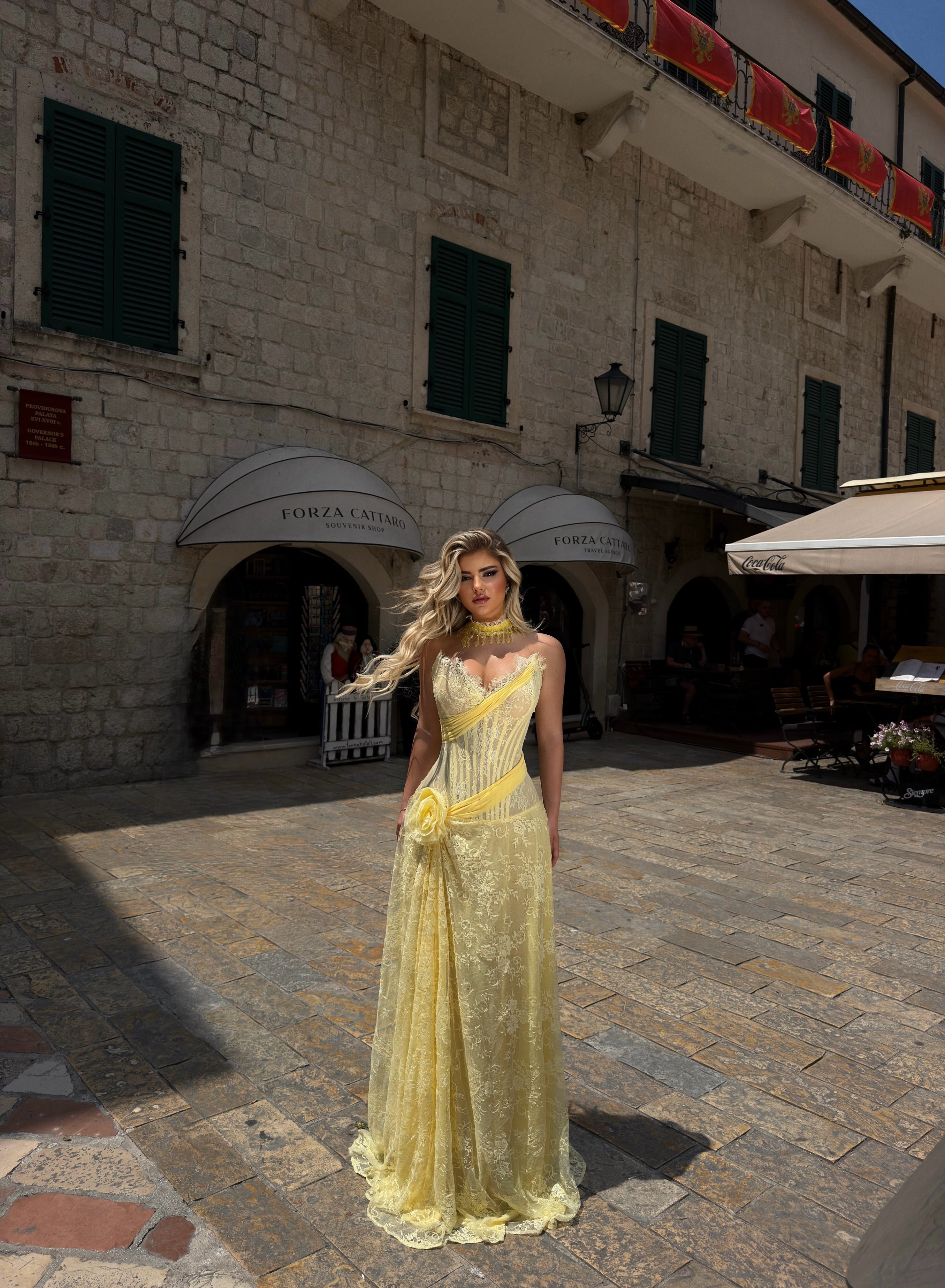 GOLDEN SUNSET GOWN