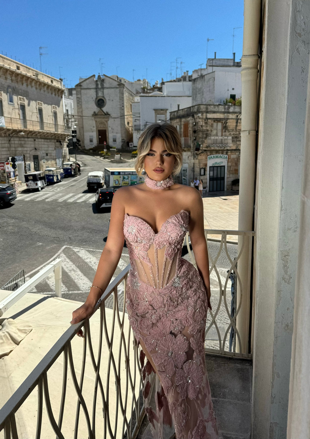 ELEGANT PINK DRESS