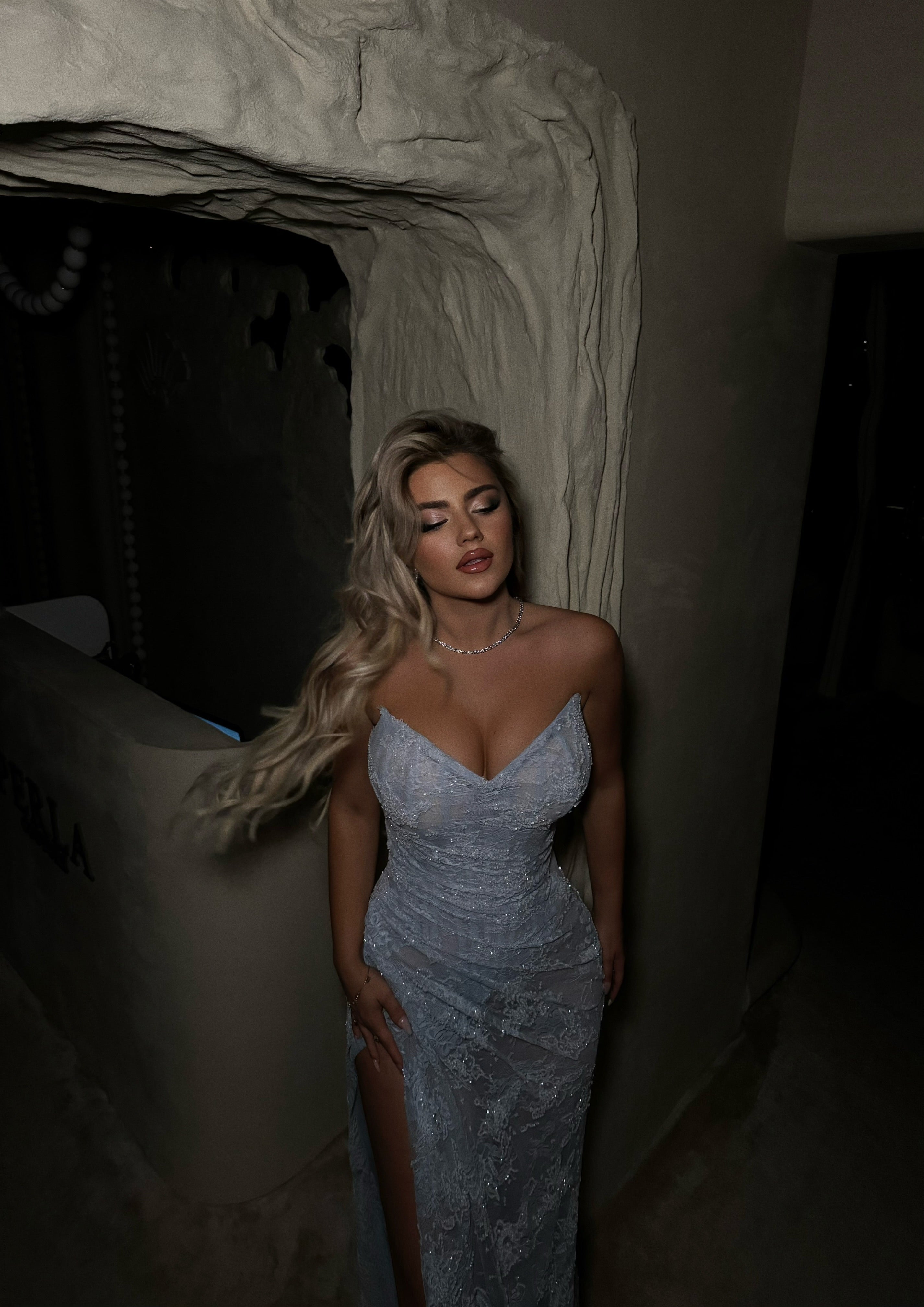 SKY BLUE DRESS