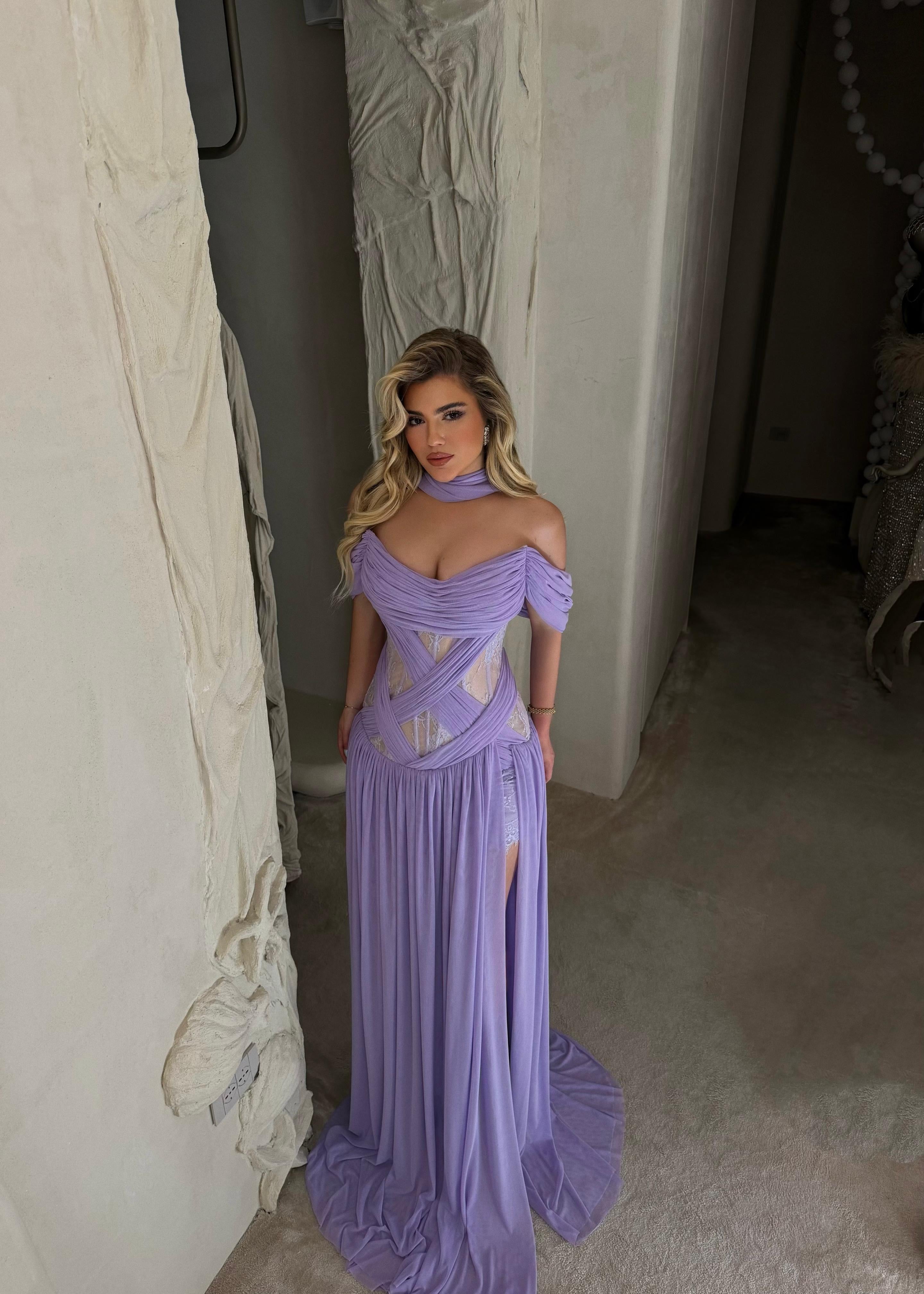 ENCHANTED LAVENDER GOWN