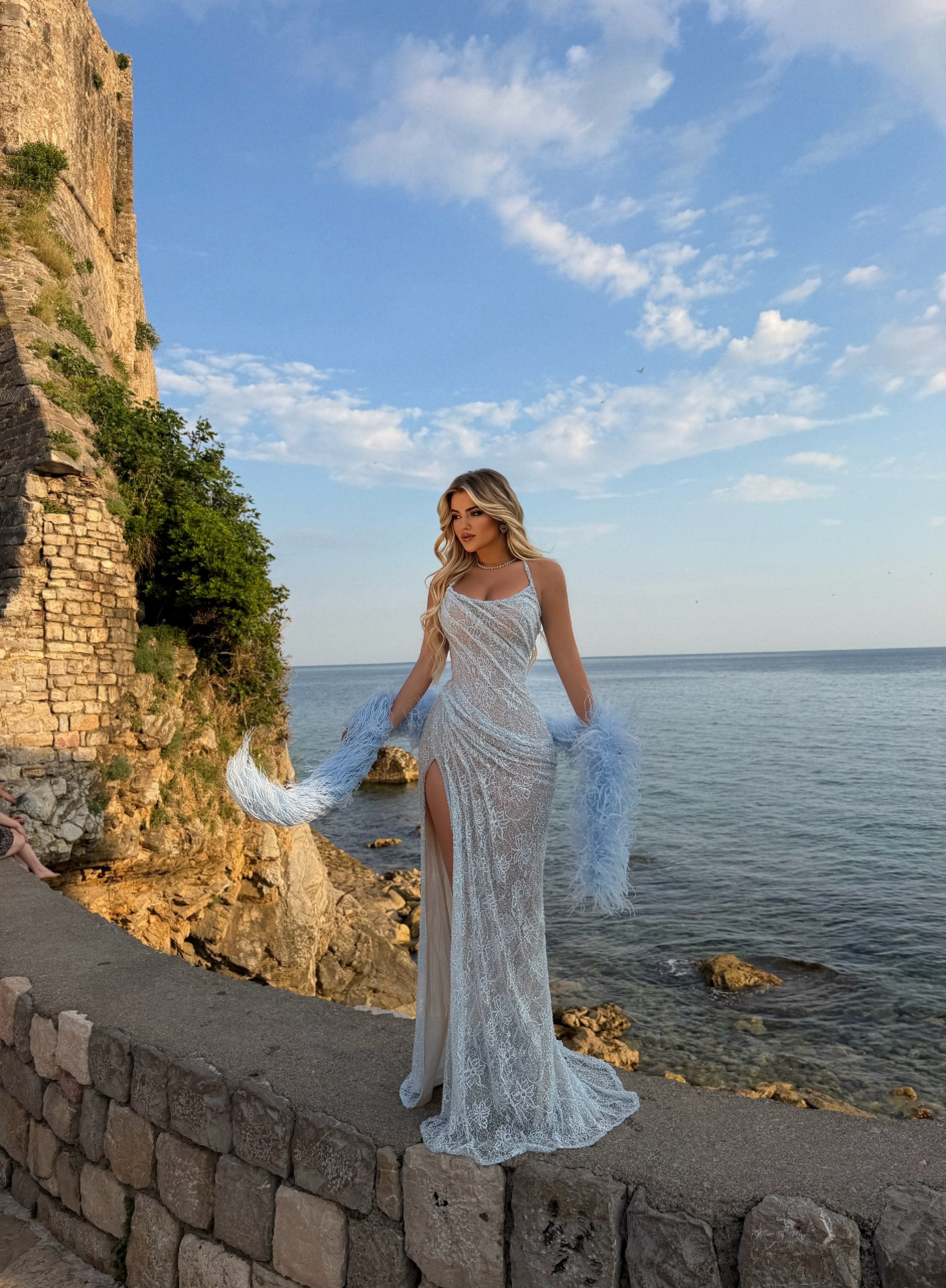 OCEAN BREEZE SPARKLE DRESS