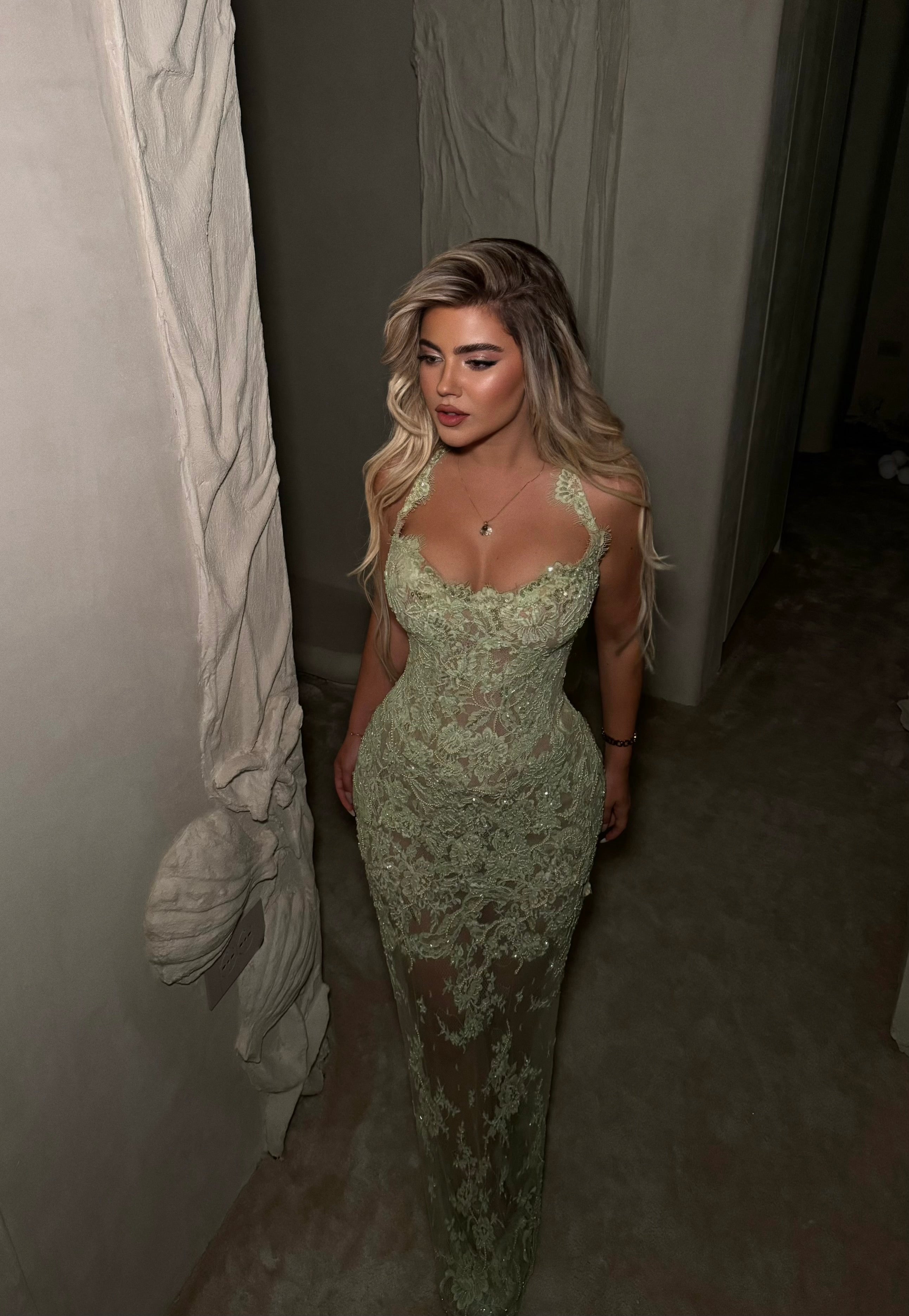 ELEGANT MINT GOWN