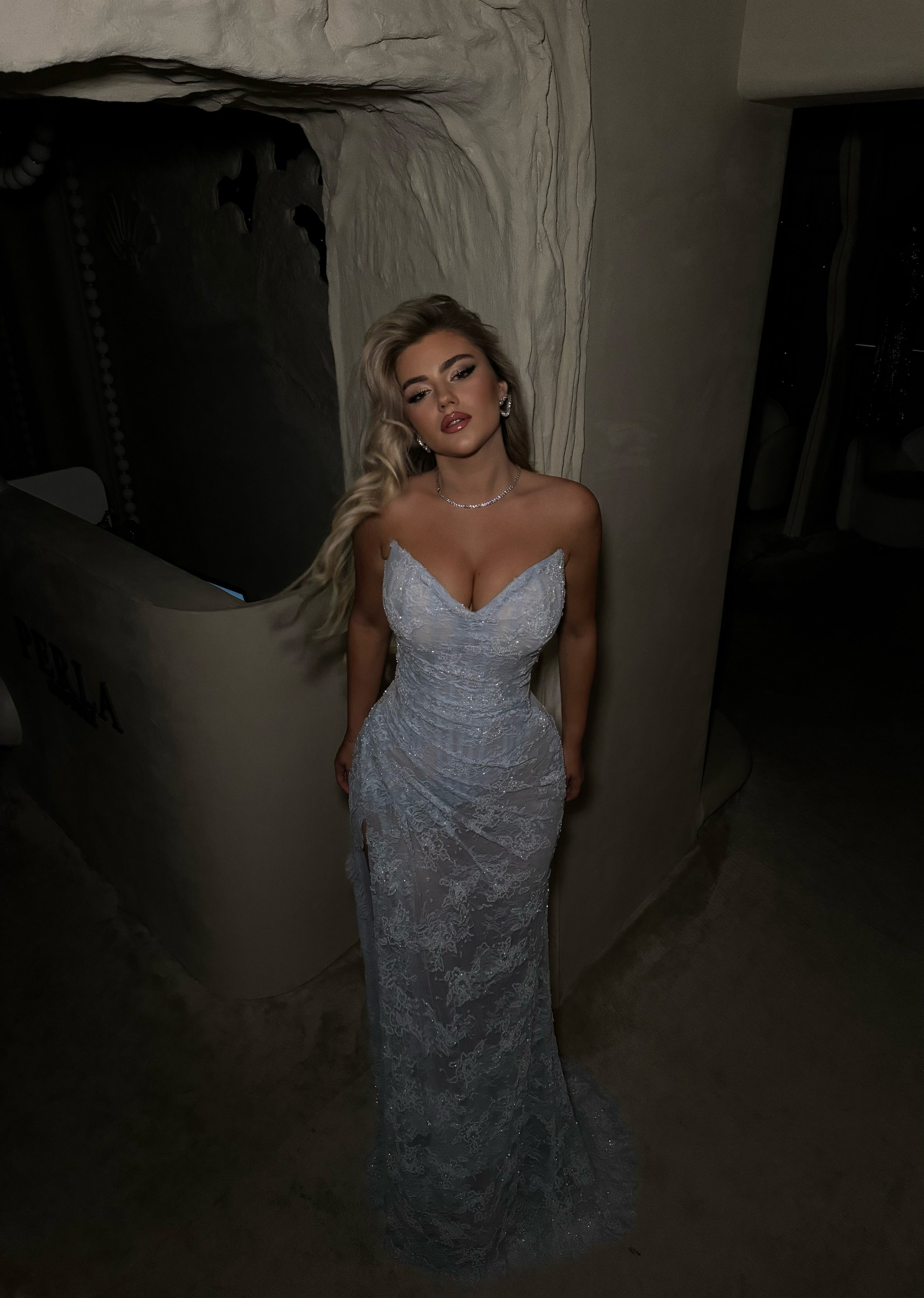 SKY BLUE DRESS