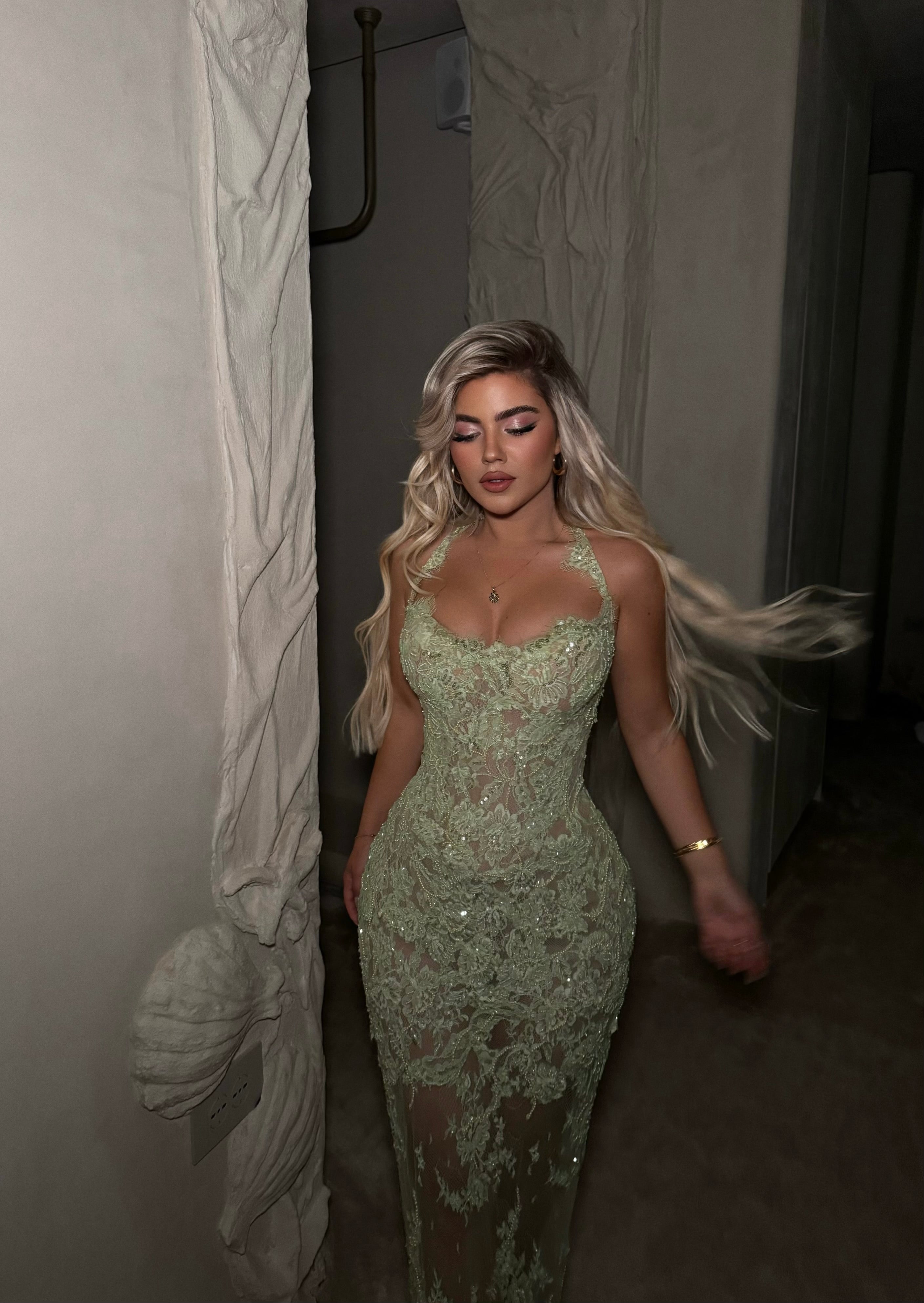ELEGANT MINT GOWN