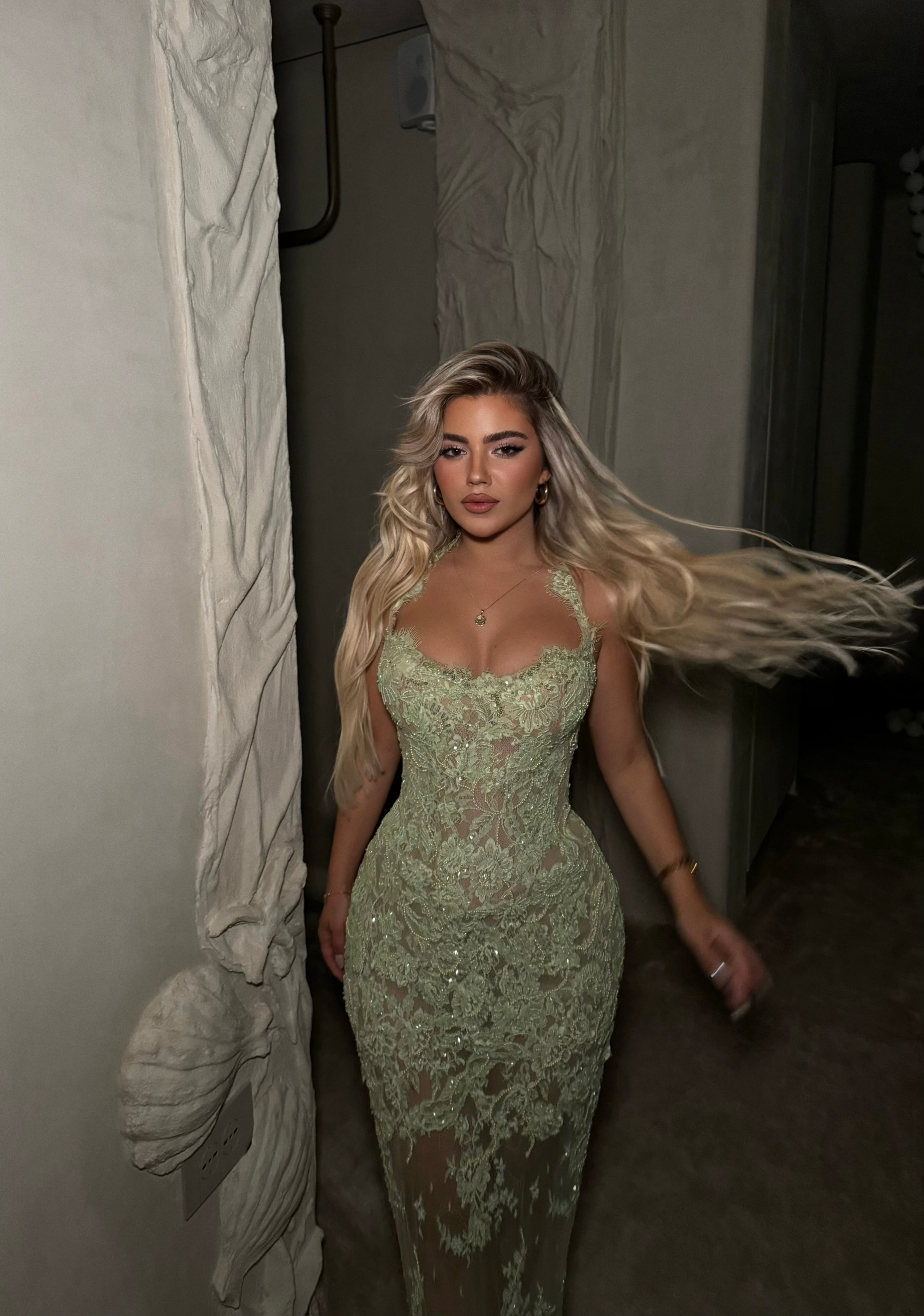 ELEGANT MINT GOWN