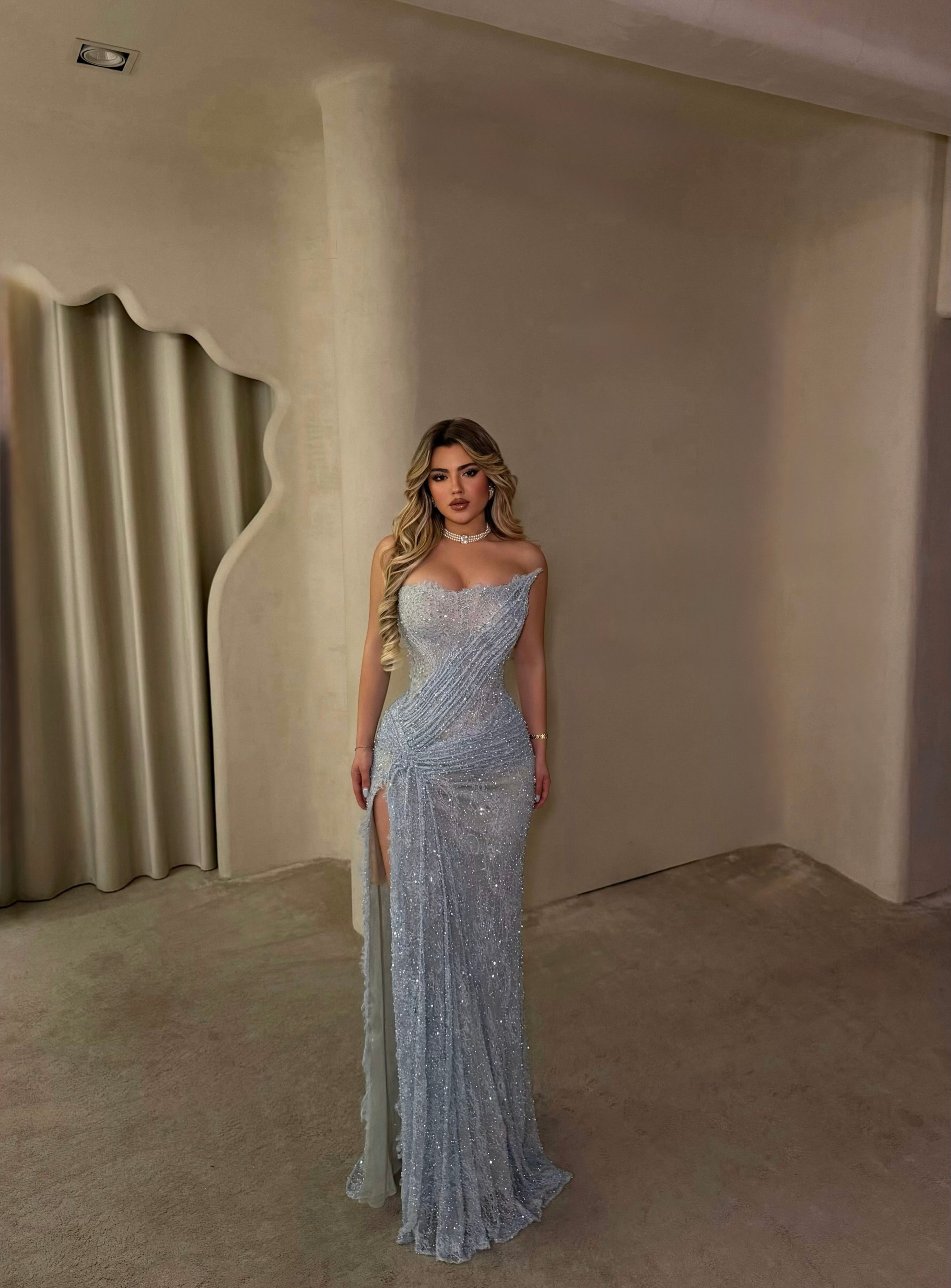 SKY BLUE GLAMOUR