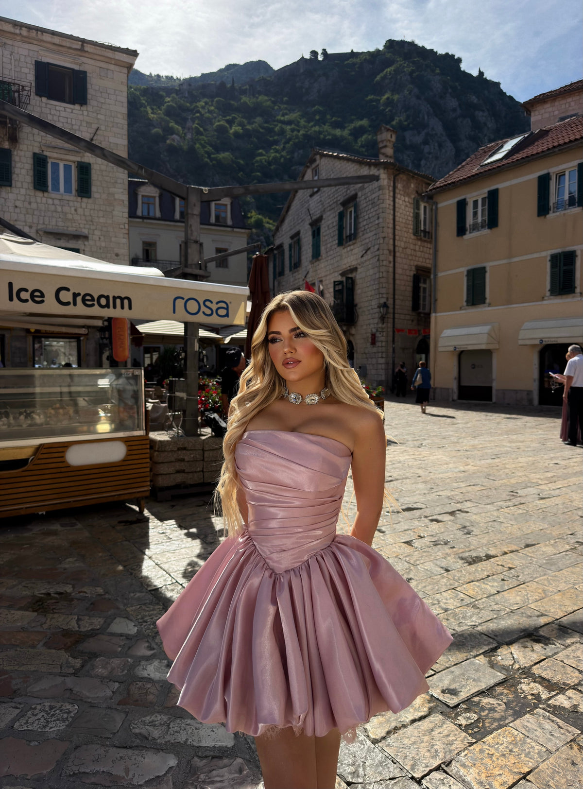 BLUSH PRINCESS BALL GOWN