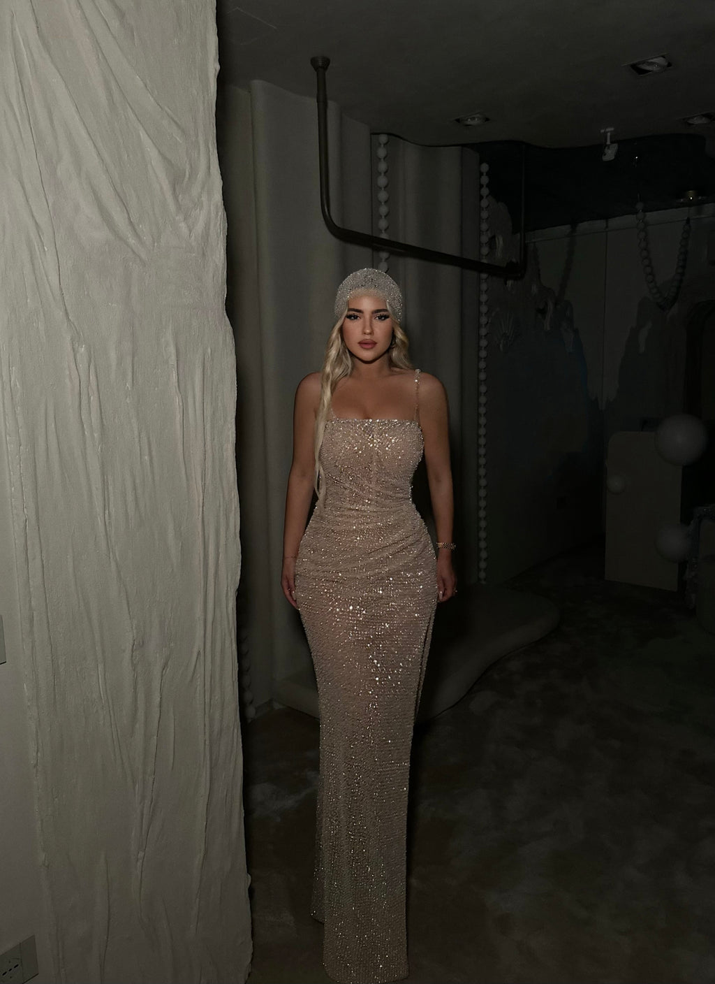 SPARKLING EVENING GOWN