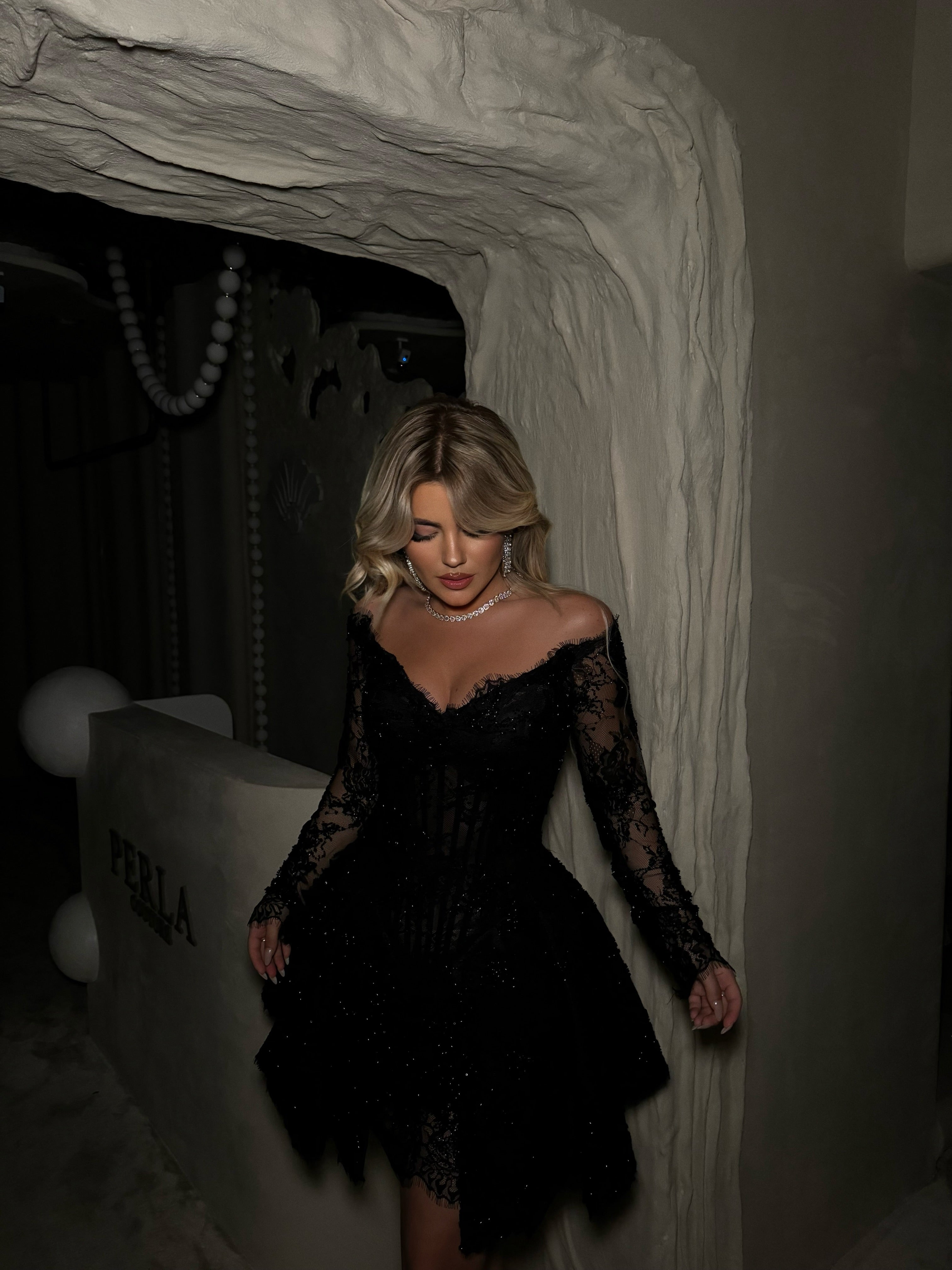 ELEGANT BEADED DRESS