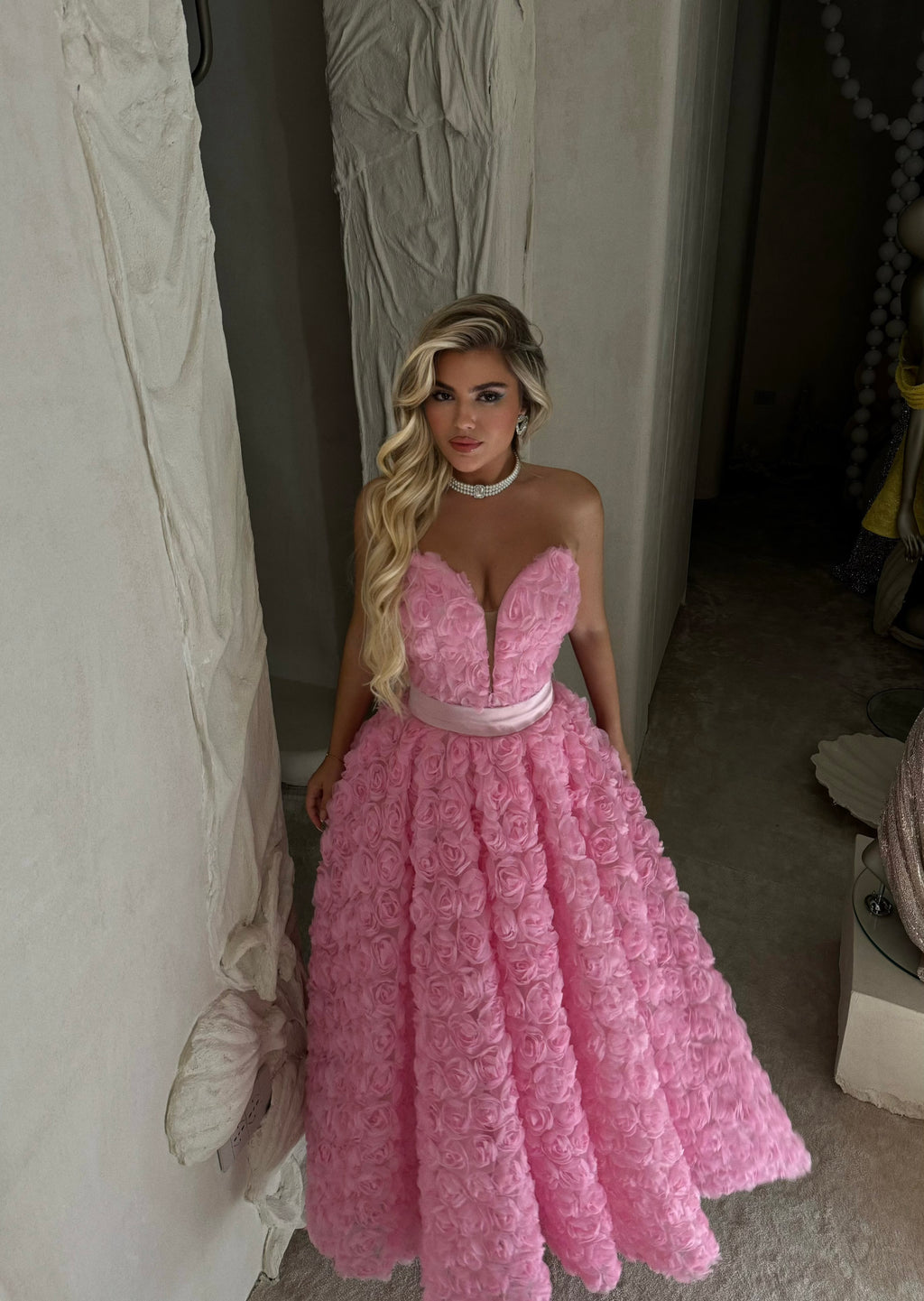ROSE PETAL GOWN