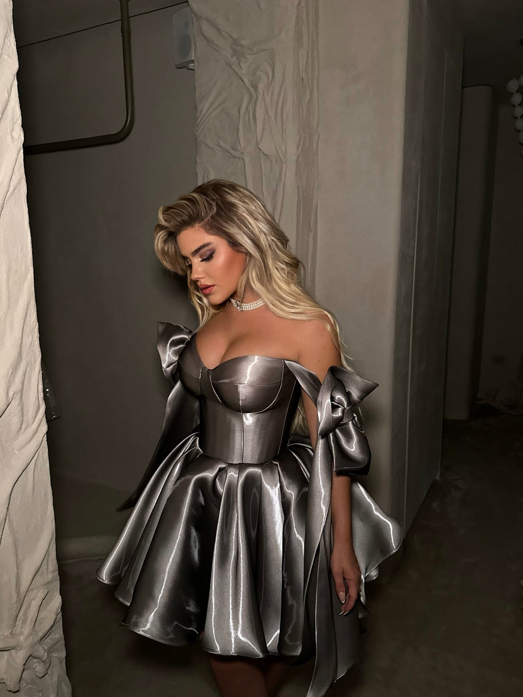 THE METALLIC RADIANCE DRESS