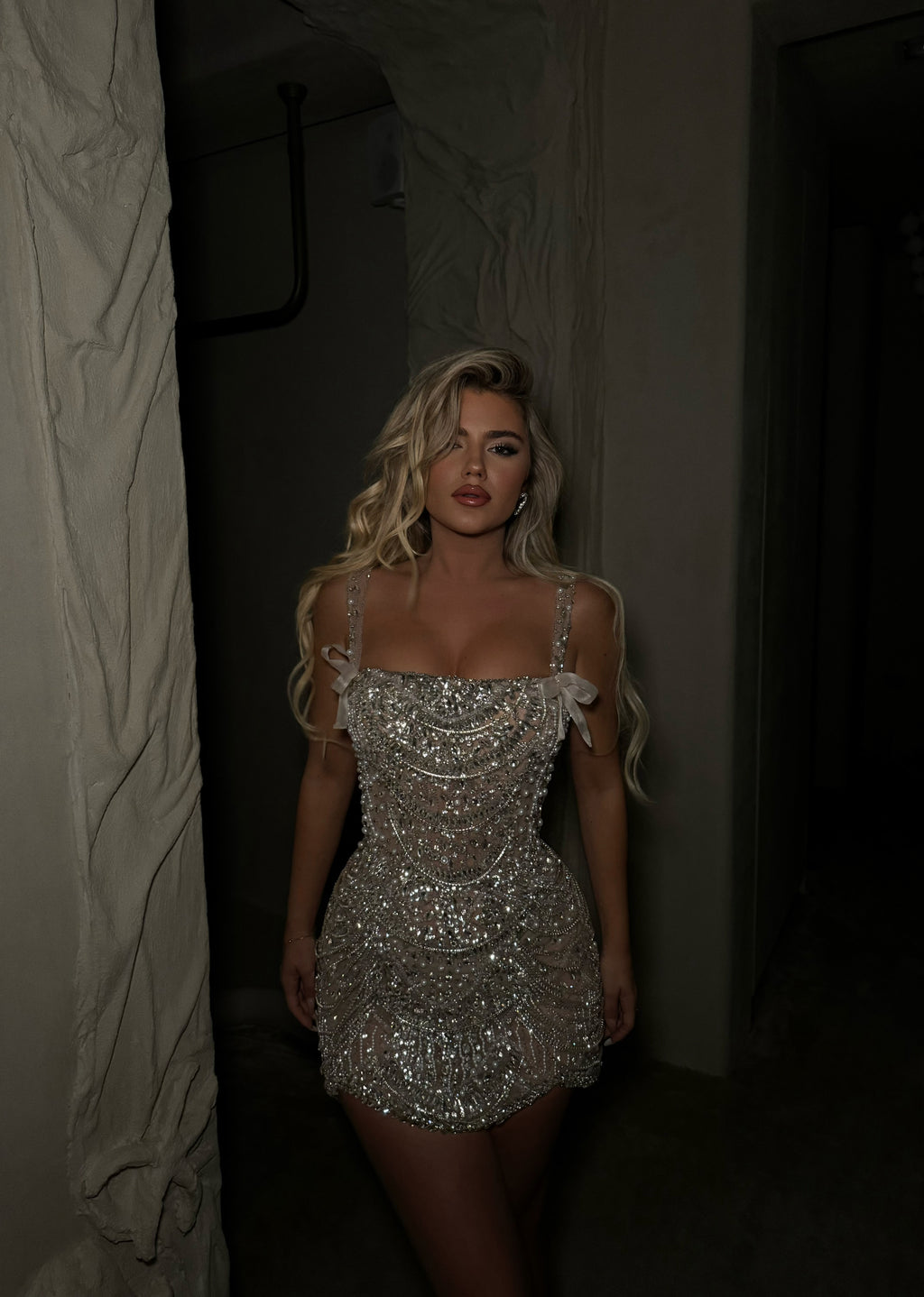 SPARKLING MINI DRESS